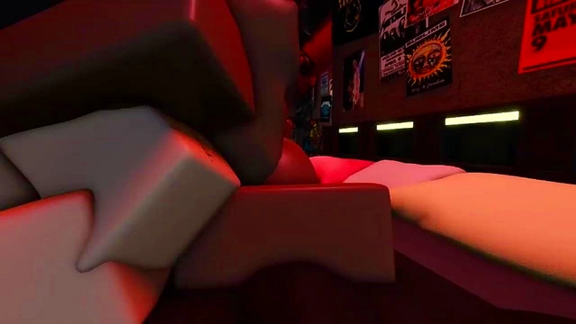 Fucked Roblox slut fill her with my cum!