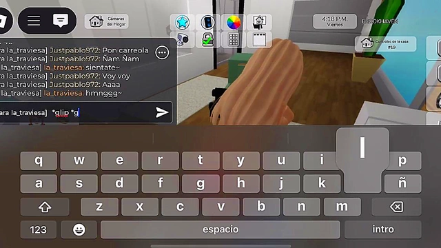 Bitch sucks my dick and I lick her ass in return on Roblox Brookhaven