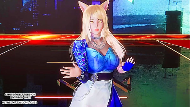 [MMD] KDA - Ill Show You Ahri Hot Kpop Dance League of Legends Uncensored Hentai