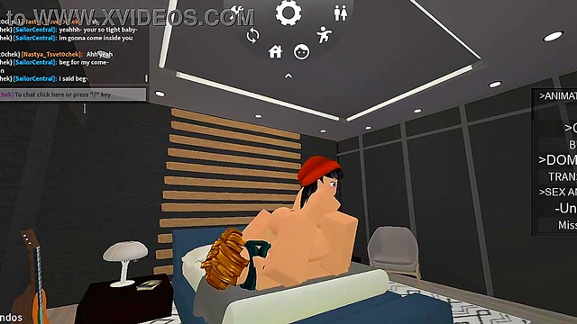 Fucking a cute Roblox bitch in a condo