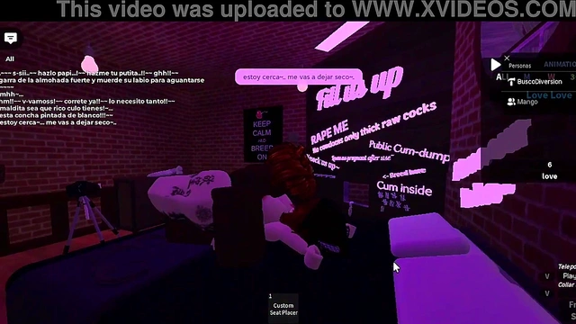 Roblox BBC Lover Has Intense Session With Me