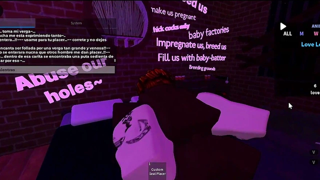 Roblox BBC Lover Has Intense Session With Me