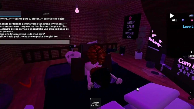 Roblox BBC Lover Has Intense Session With Me