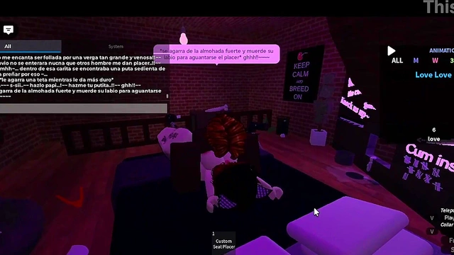 Roblox BBC Lover Has Intense Session With Me