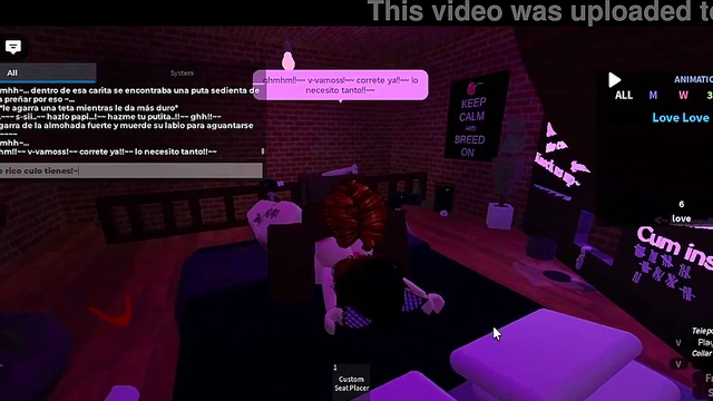 Roblox BBC Lover Has Intense Session With Me
