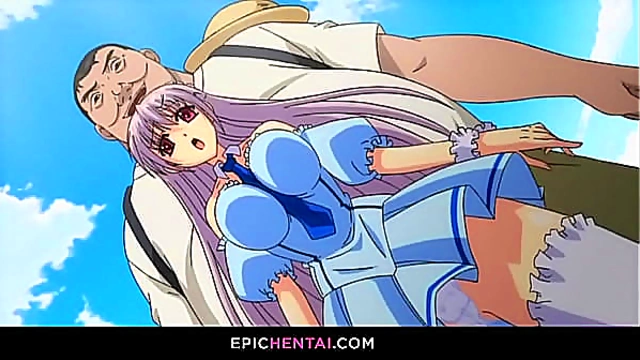 Cosplay cafe waitress needs more money - Hentai pros