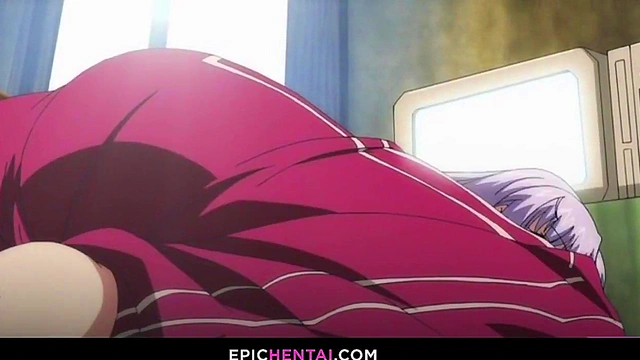 Cosplay cafe waitress needs more money - Hentai pros