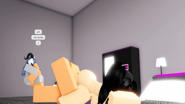 roblox orgy (two girls dicked down)