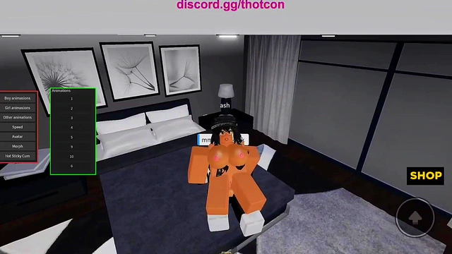 Roblox Baddie Turned cum slut