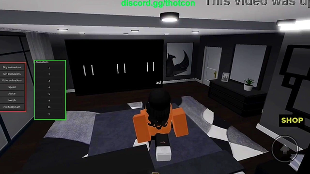 Roblox Baddie Turned cum slut