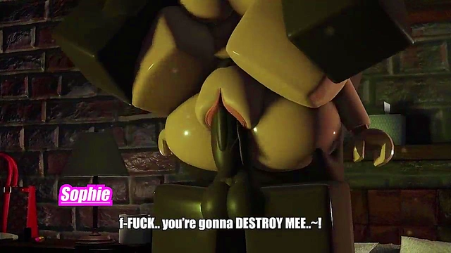 Headless Roblox Girl gets STRETCHED at a halloween party