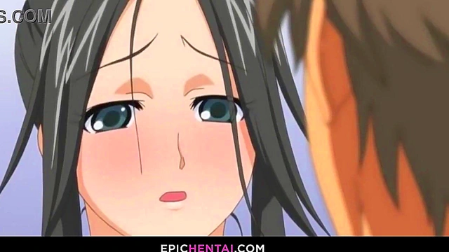 Koichi can't believe how hard he cums while watching Kimihiko seducing Kanako - hentai