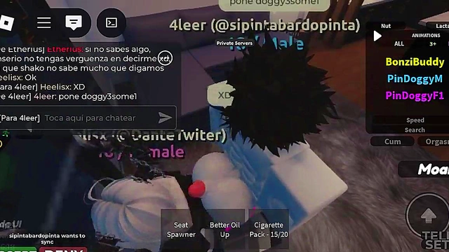 My vagina is being destroyed in Roblox