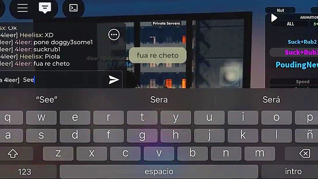 My vagina is being destroyed in Roblox