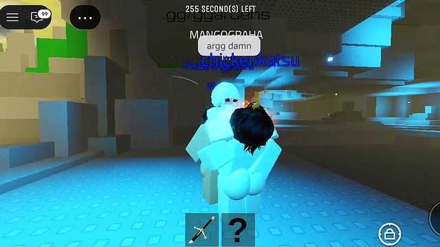 Me and sukuna had a threesome with a random girl (Roblox Cumbat)