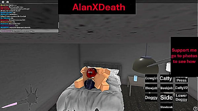 she was enjoying it but the game got banned in roblox