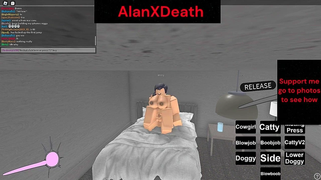 she was enjoying it but the game got banned in roblox