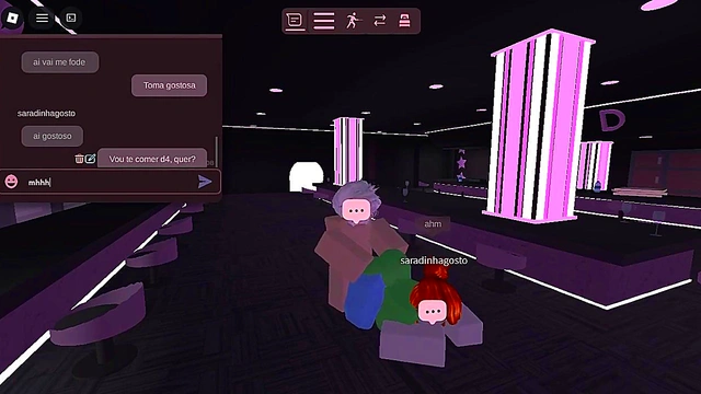 Roblox/comendo minha amiga safada