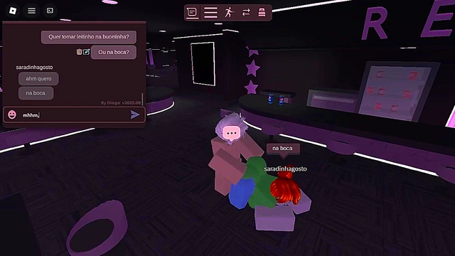 Roblox/comendo minha amiga safada