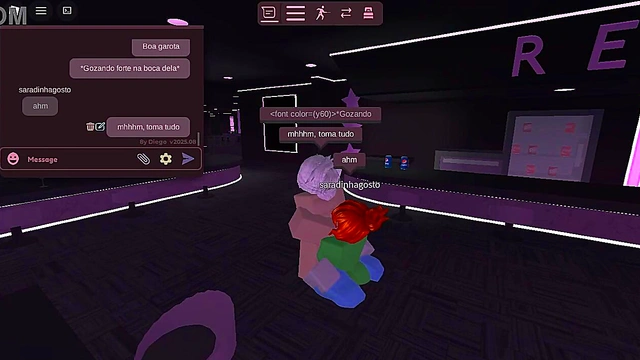 Roblox/comendo minha amiga safada