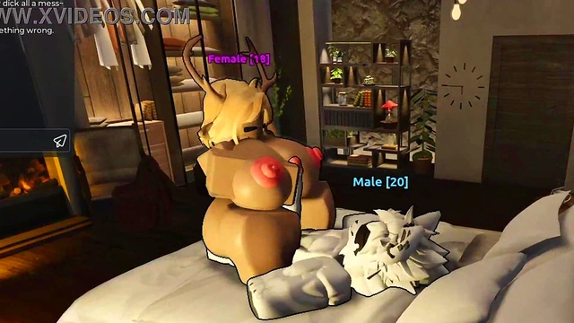 Fucking randoms girls in Roblox condos Ep 2: The Bimbo Whore