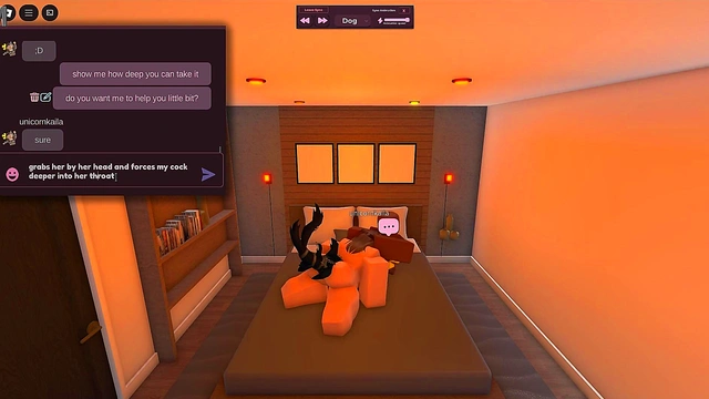white girl cheated with BBC in roblox condo [BLACKED]