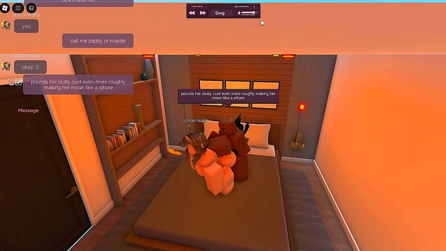 white girl cheated with BBC in roblox condo [BLACKED]