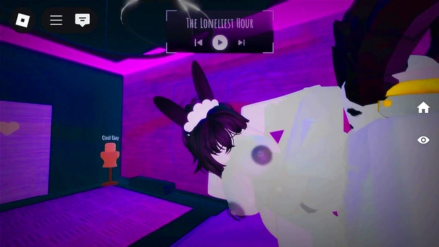 white roblox slut is hungry for dick