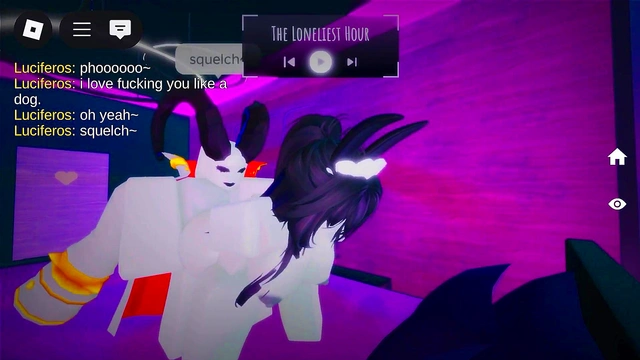 white roblox slut is hungry for dick