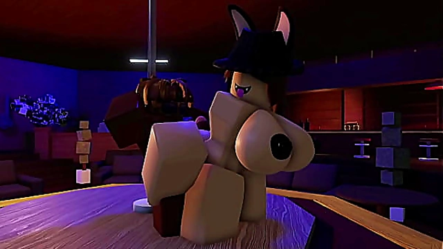 Fucking a nice ass in Roblox