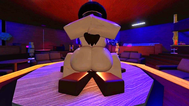 Fucking a nice ass in Roblox