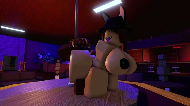 Fucking a nice ass in Roblox