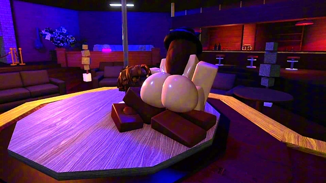 Fucking a nice ass in Roblox