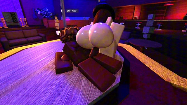 Fucking a nice ass in Roblox