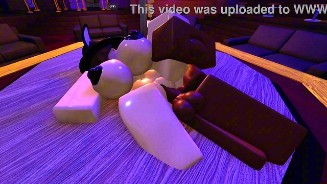 Fucking a nice ass in Roblox