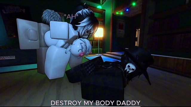 Roblox'Met this slutty fan and took her from her boyfriend