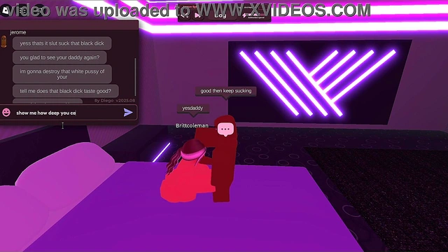 quicky with a white slut in roblox