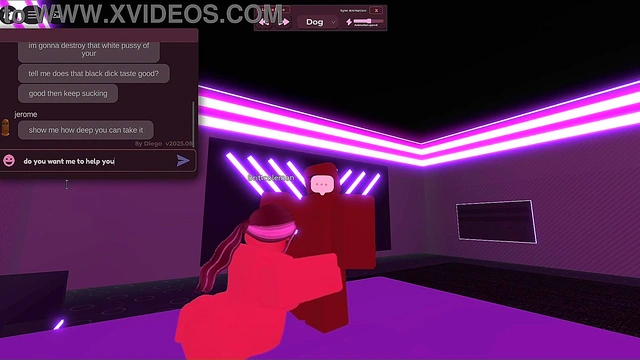 quicky with a white slut in roblox