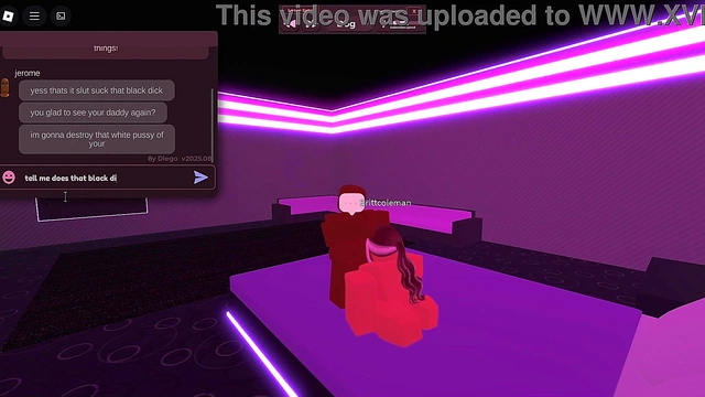 quicky with a white slut in roblox
