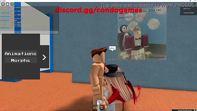 Fucking Emo devil girl in roblox 195x Devilz