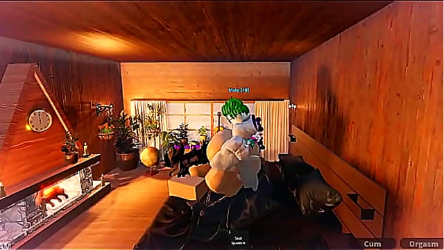 Chica linda obtiene por primera vez una verga dentro suya / Roblox Condo Goat