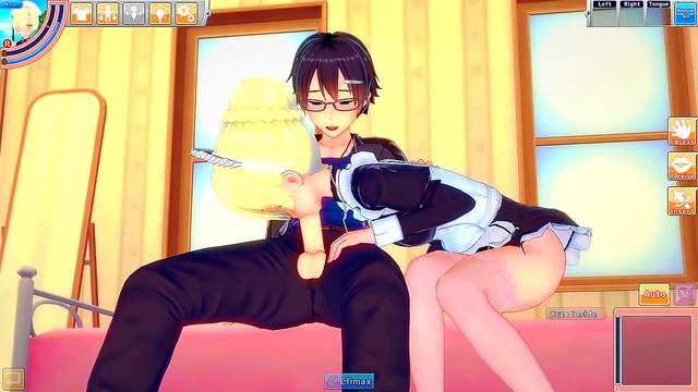 Sheffield Hentai'Maid From Azur Lane'Tends To Her Master's Needs