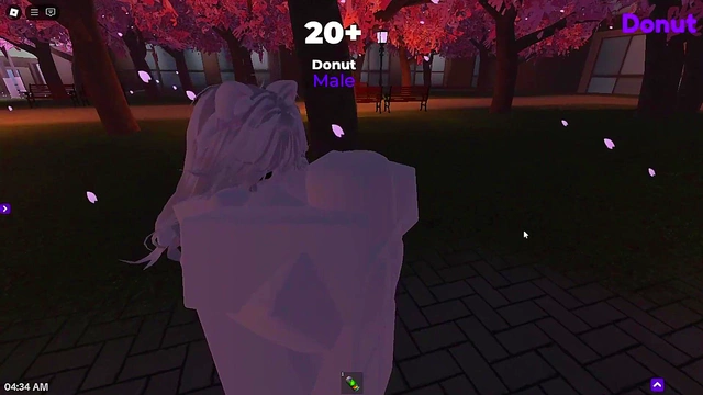 (Roblox) Fucking a girl in the park