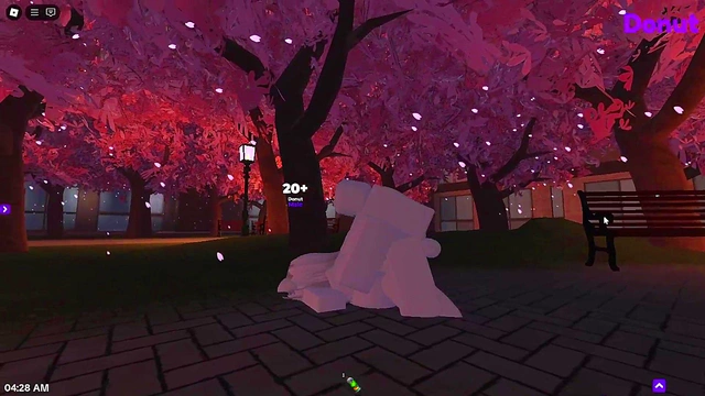 (Roblox) Fucking a girl in the park