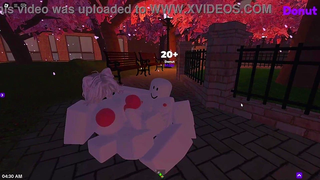 (Roblox) Fucking a girl in the park