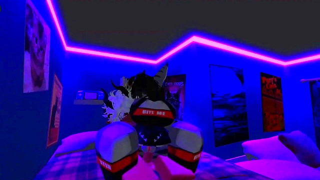 Demon has a quickie with a shark girl