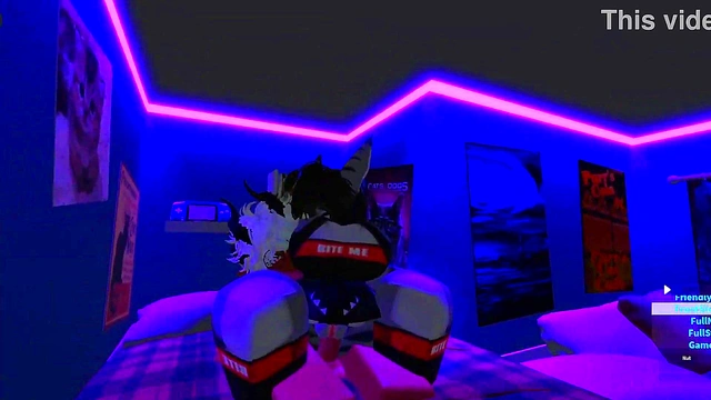 Demon has a quickie with a shark girl