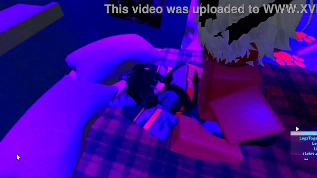 Demon has a quickie with a shark girl