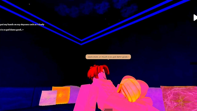 Stepmom sucks the cock of his stepson while his StepFather is working