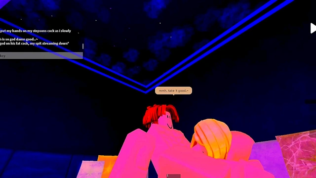 Stepmom sucks the cock of his stepson while his StepFather is working